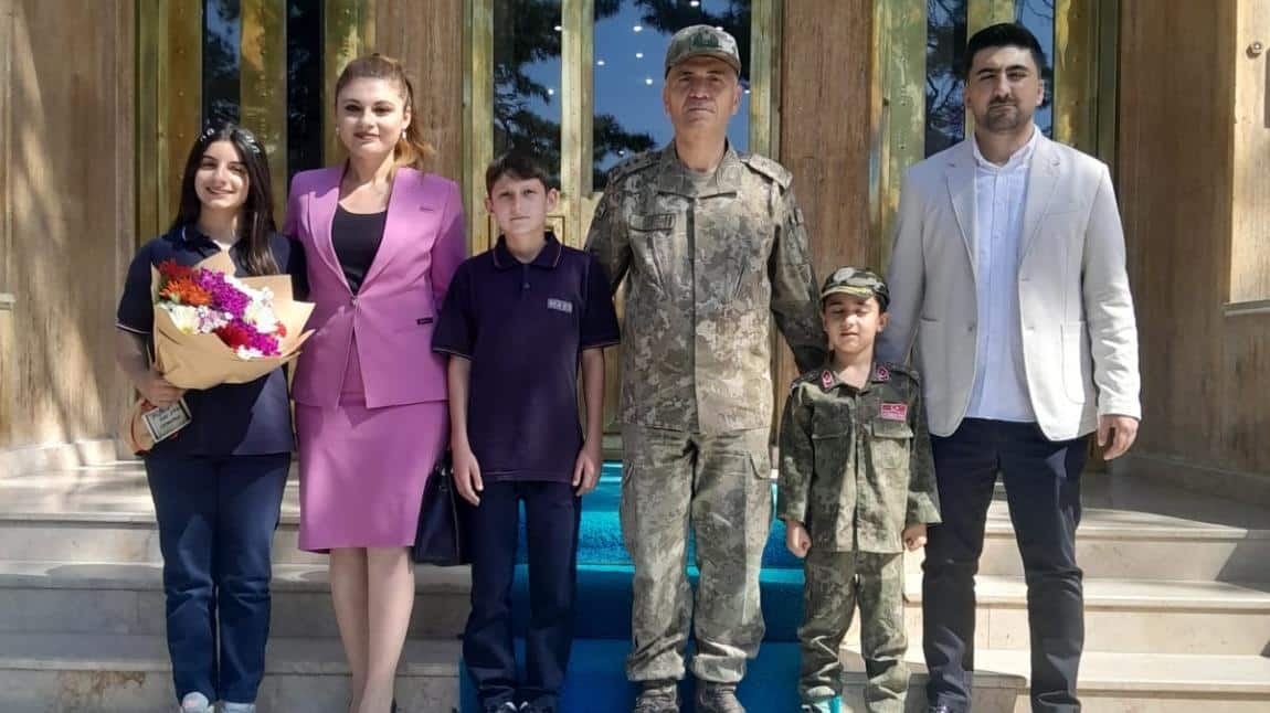 23 Nisan Ulusal Egemenlik ve Çocuk Bayramı Kapsamında İlçemiz Topçu ve Füze Okulu Komutanlığı Ziyaretimiz